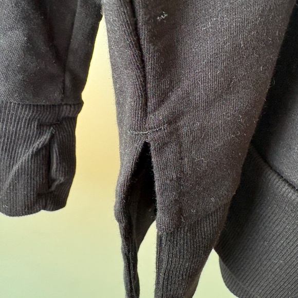 Zella Funnel Neck Pullover Black NWT Sz M - Picture 4 of 8